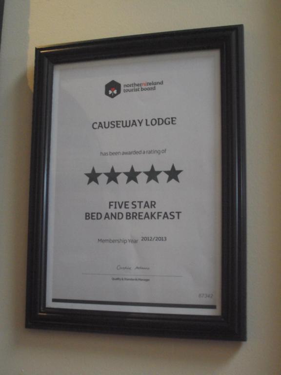 Causeway Lodge Bushmills Zewnętrze zdjęcie